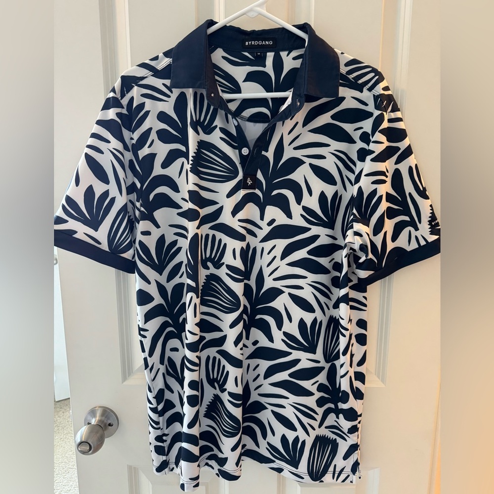 Men's Byrd Gang Polo 
Size M